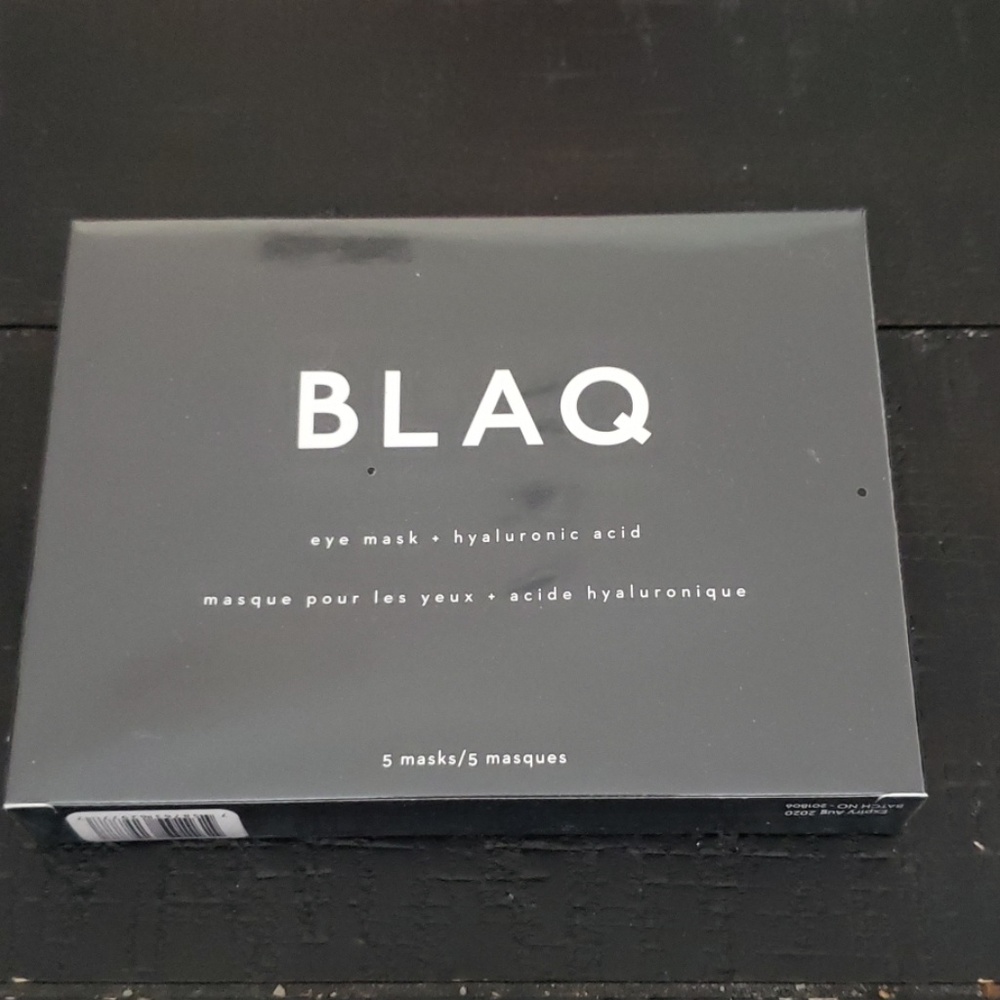 NIB Blaq Eye Masks